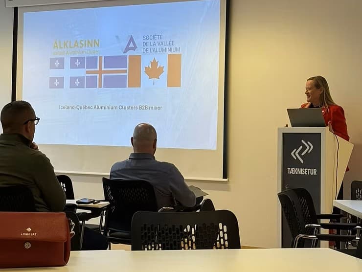 Íslensk-kanadískur netagerðarviðburður